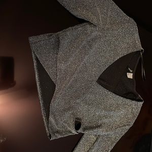 Long sleeve & crop top